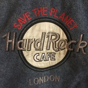 Vintage Hard Rock denim jacket